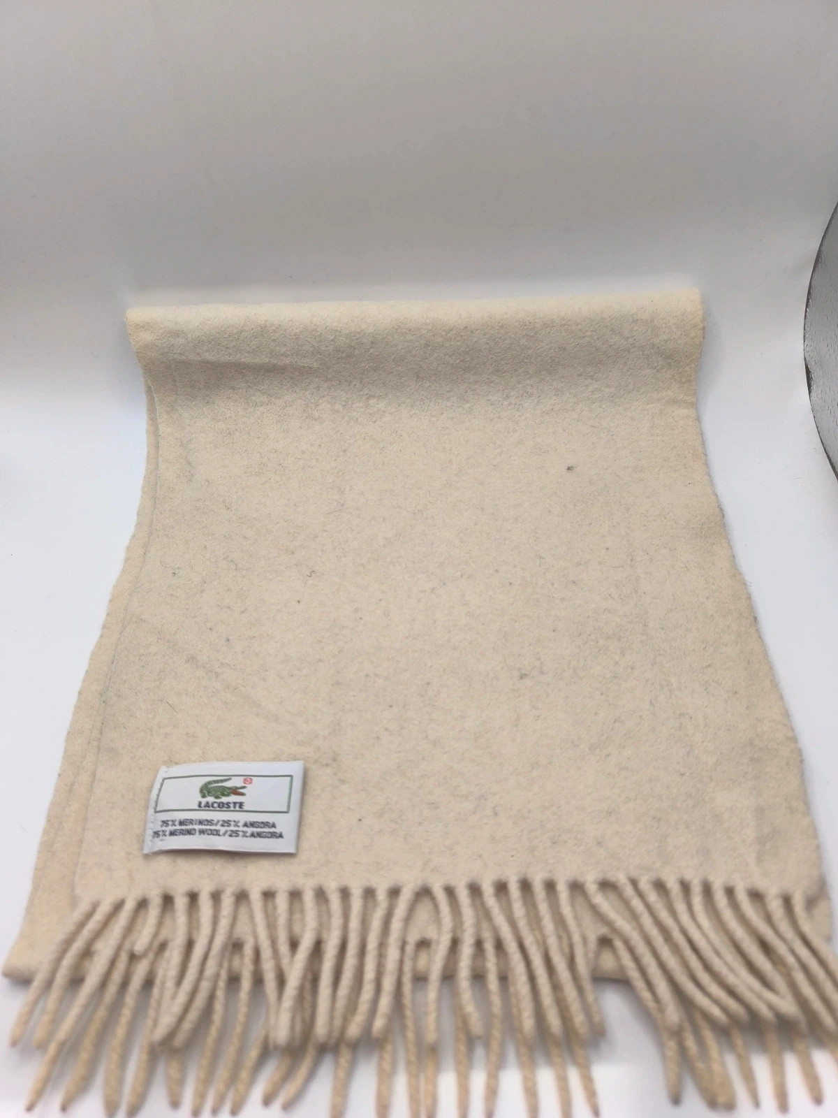 Lacoste vintage Scarf please read description