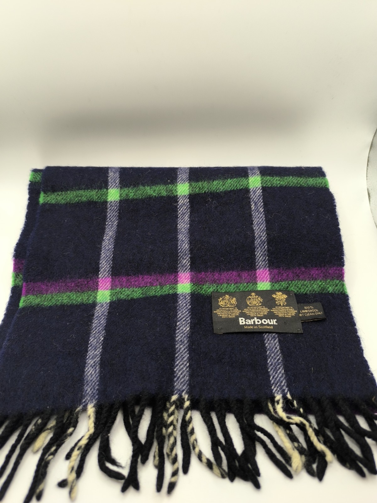 Vintage Barbour Scarf, Lovely Vintage Barbour, Great Vintage Condition