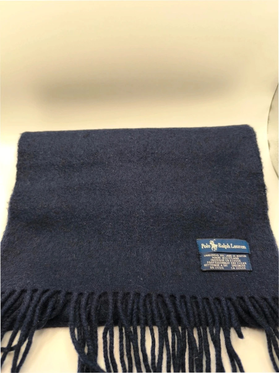 Vintage Ralph Lauren Polo scarf in Navy blue