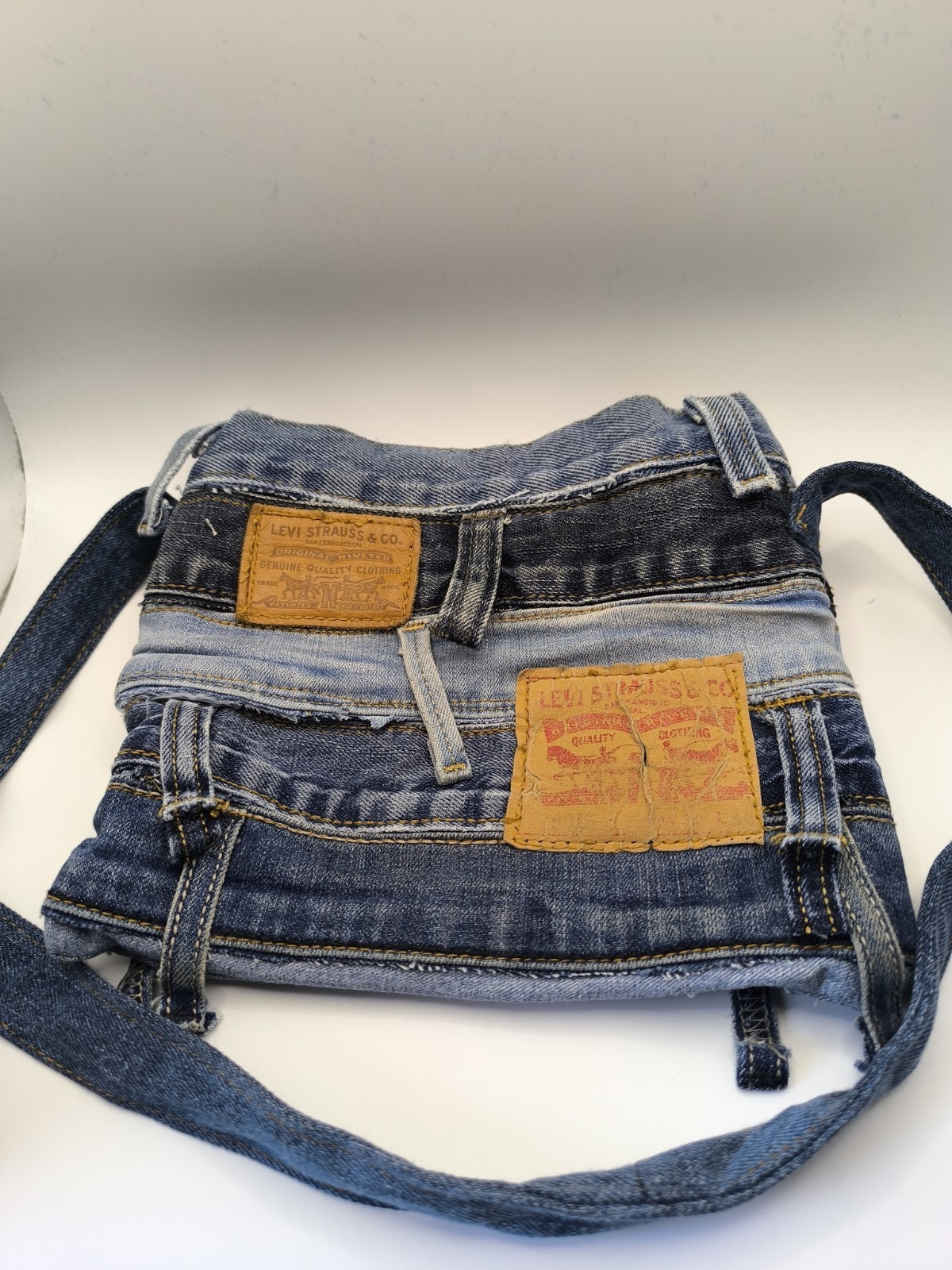 Reworked Upcycled Levi's Handbag Made From Genuine Vintage Levi's Jeans