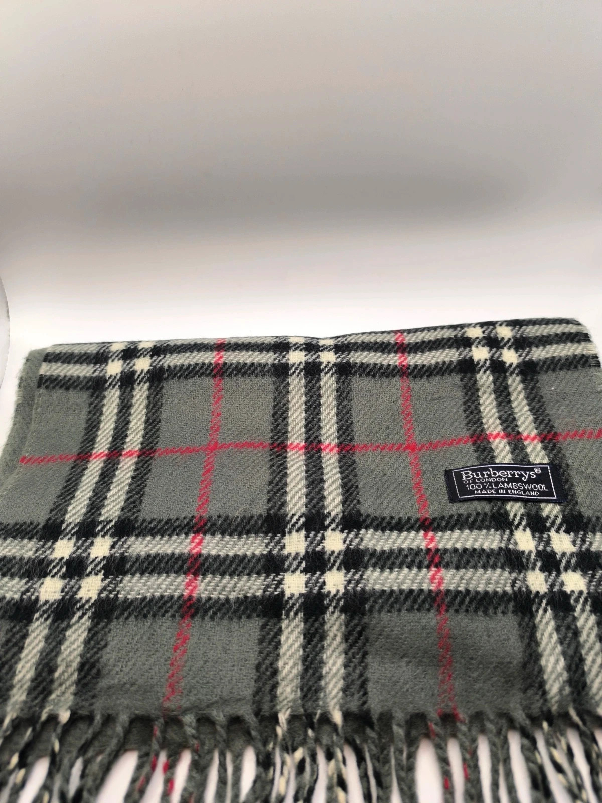 Burberry Y2K reversible scarf