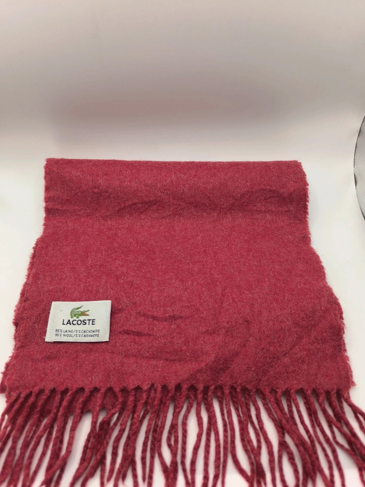 Lacoste scarf please read the description