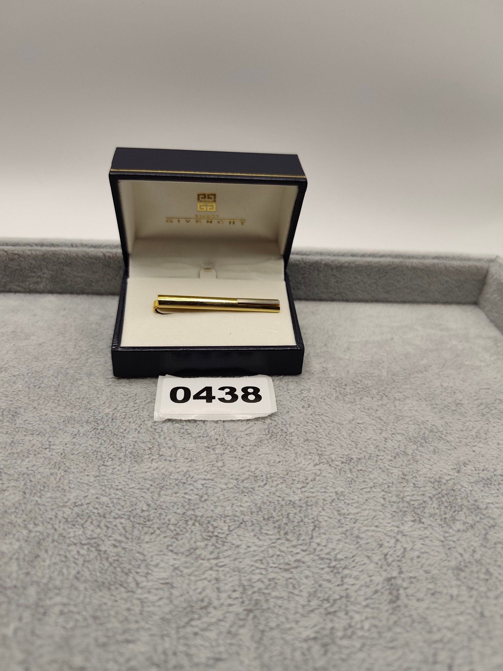 Givenchy Gold Tone Men's Tie Clip with Box Other