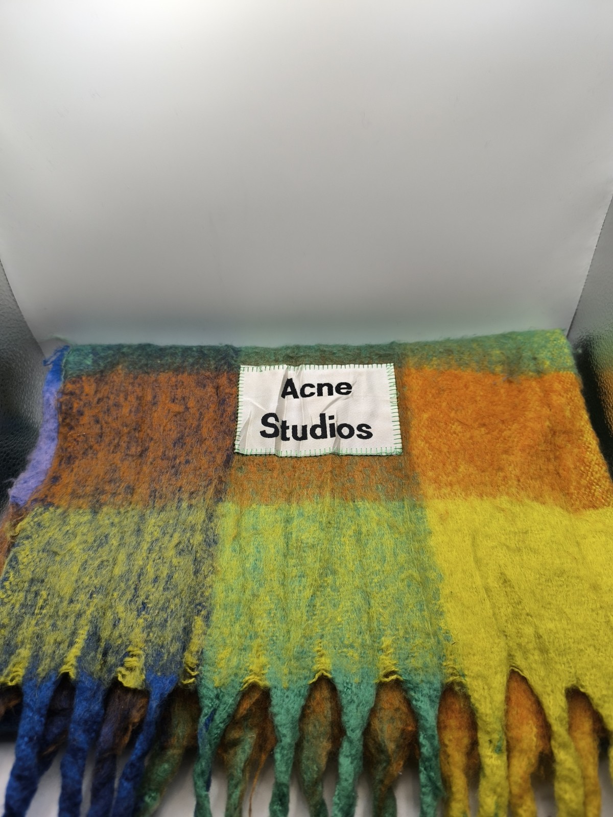 Acne Studios Scarf Preloved Large Multicoloured Scarf