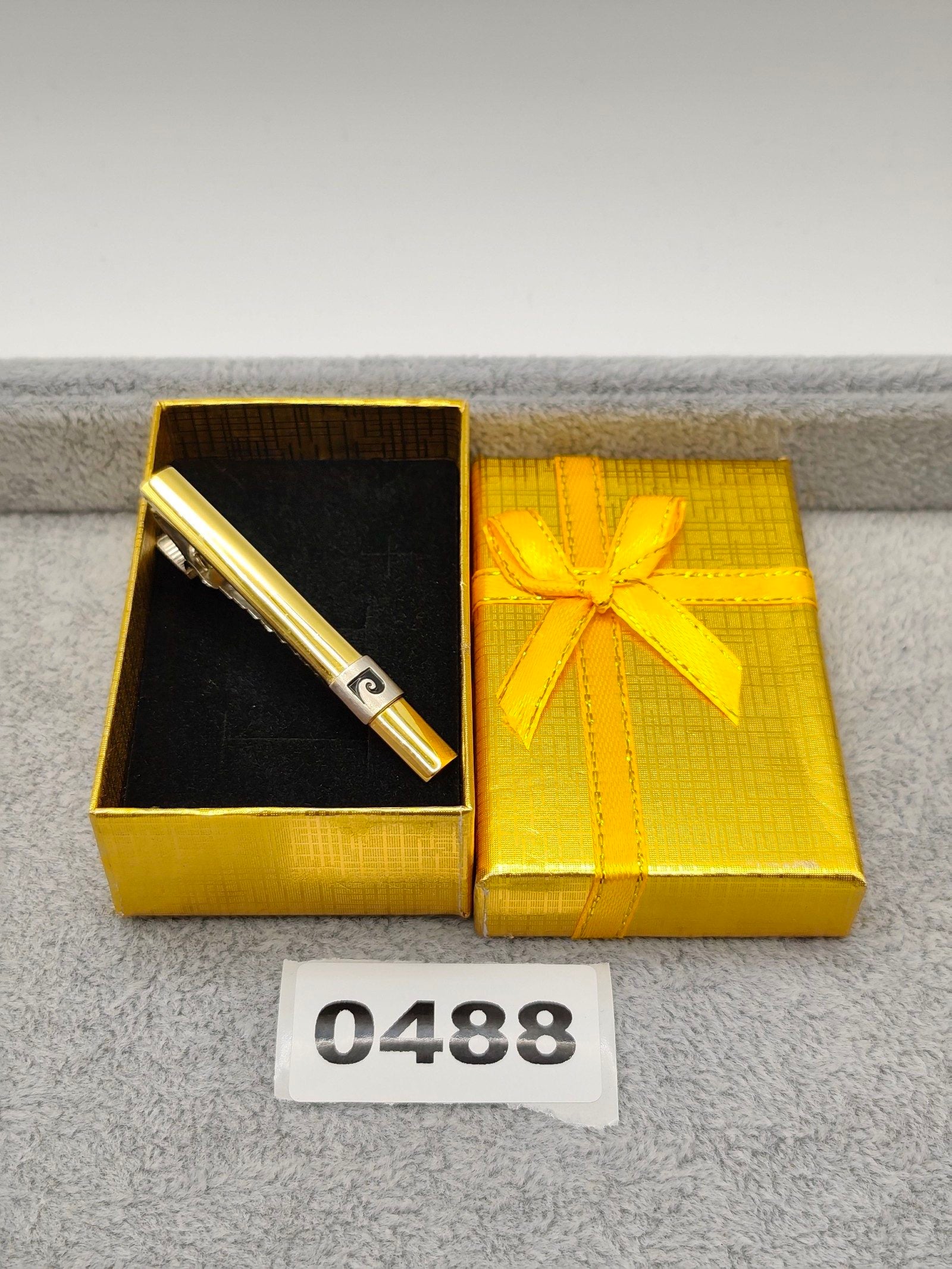 Pierre Cardin Gold & Silver Tone Men's Tie Clip with Swirl Design Other