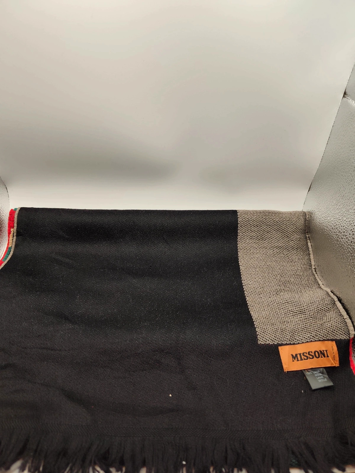 Missoni designer wool preloved scarf