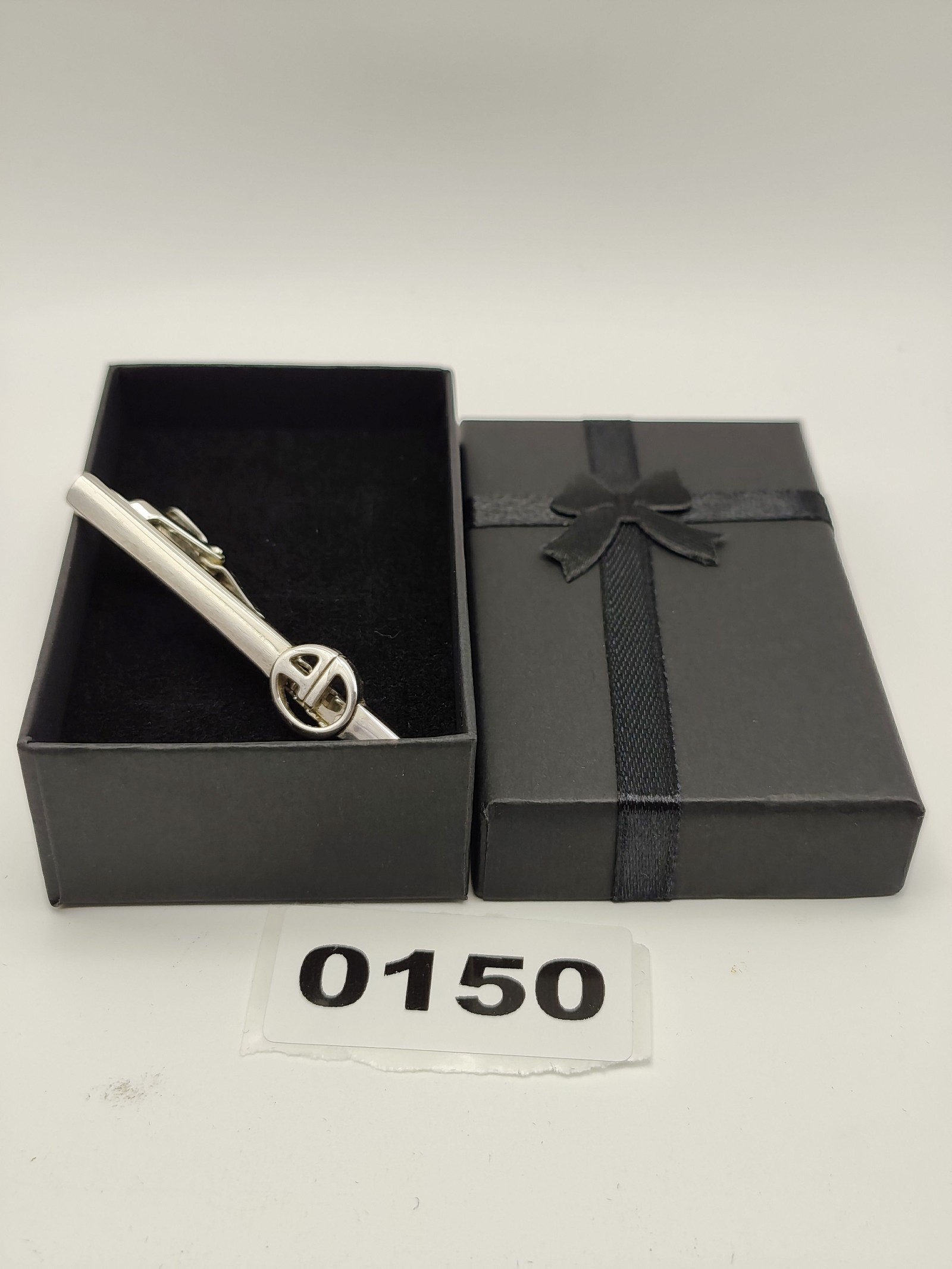 Dunhill Silver Men's Tie Clip with AP Hallmark