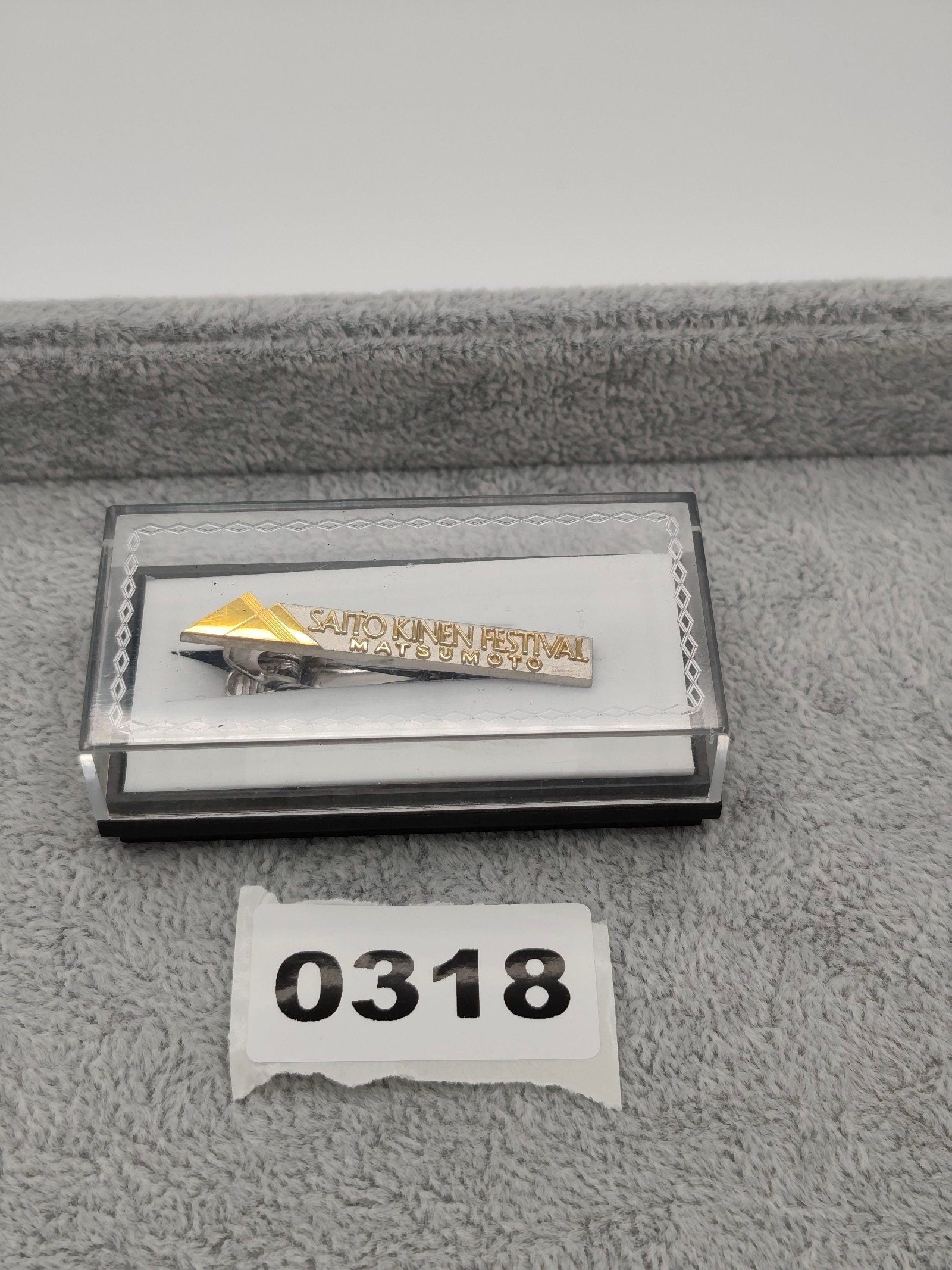 Saito Kinen Festival Matsumoto Silver & Gold Plated Unisex Tie Clip Other