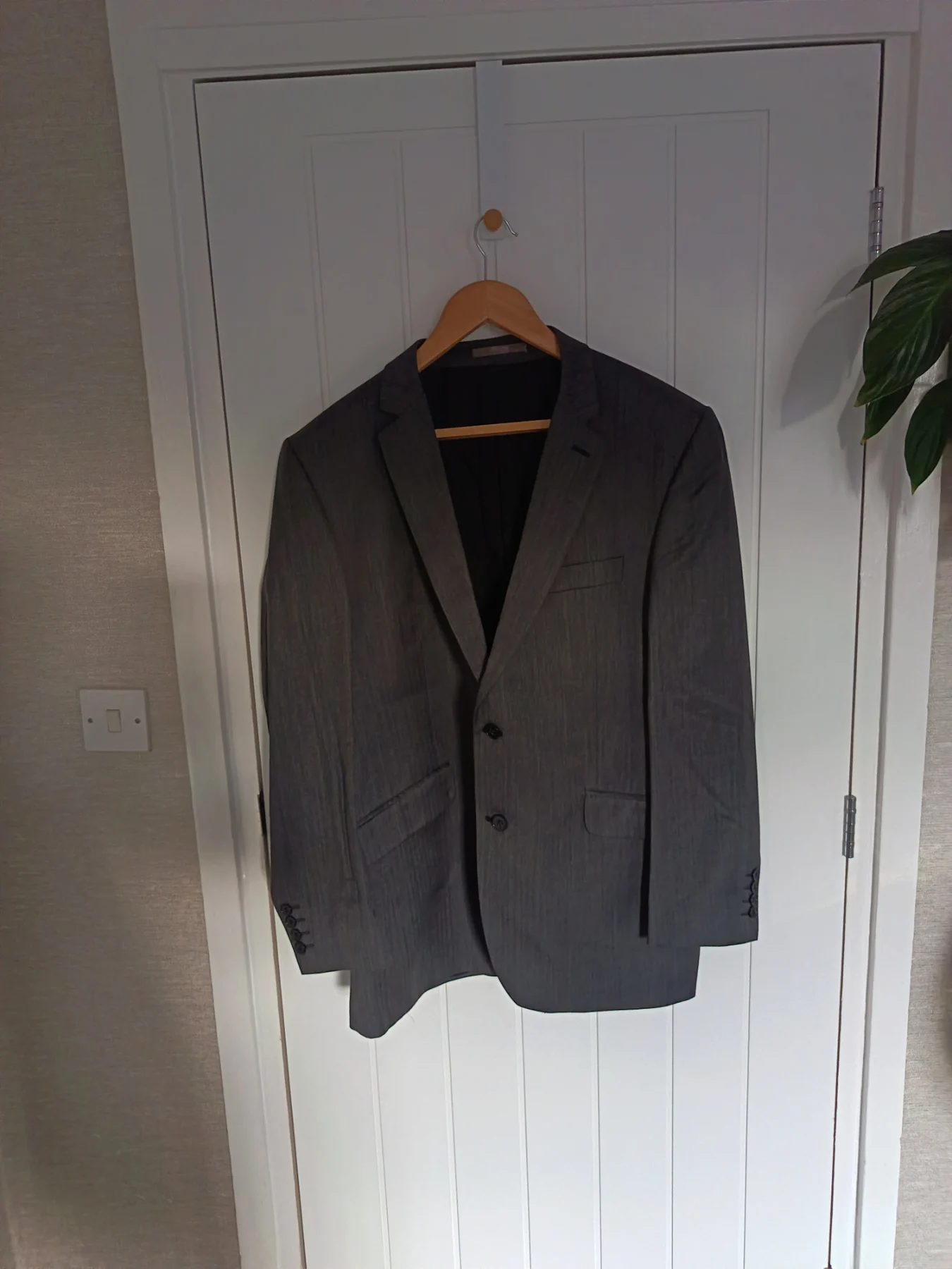 Mens Ben sherman suit Grey chest 44" waist 38