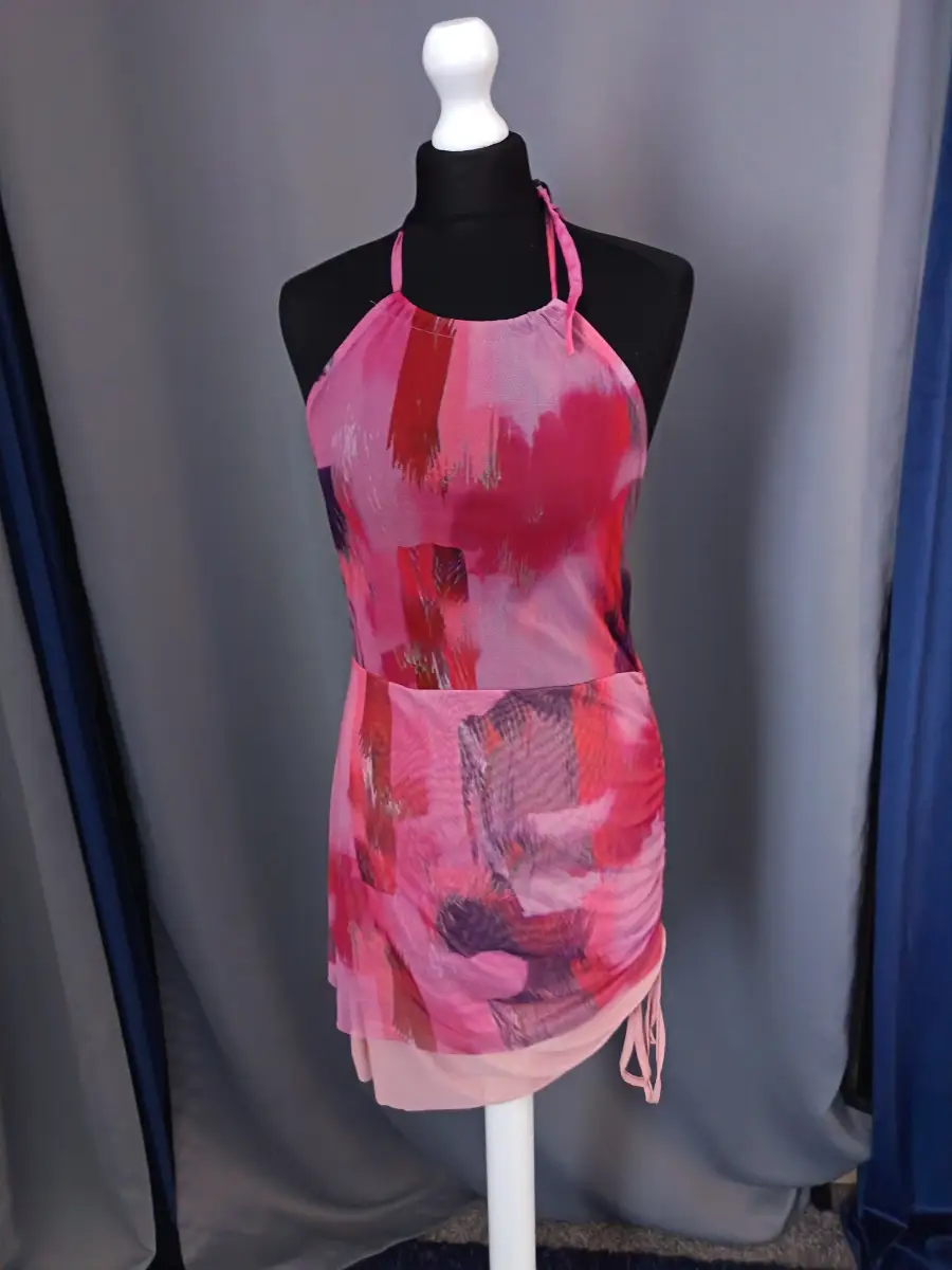 Woman's halterneck dress
