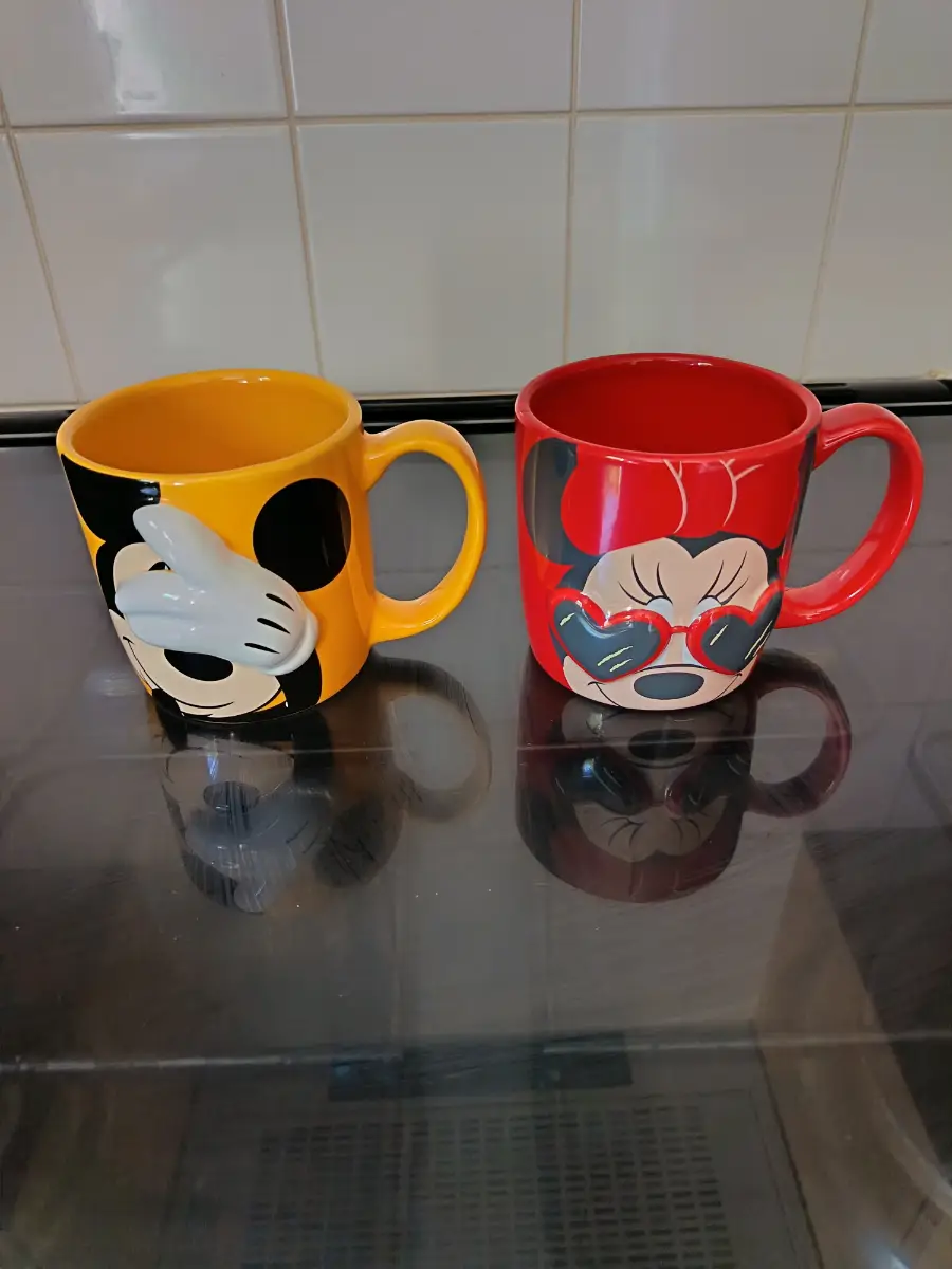 X2 mickey mouse mugs