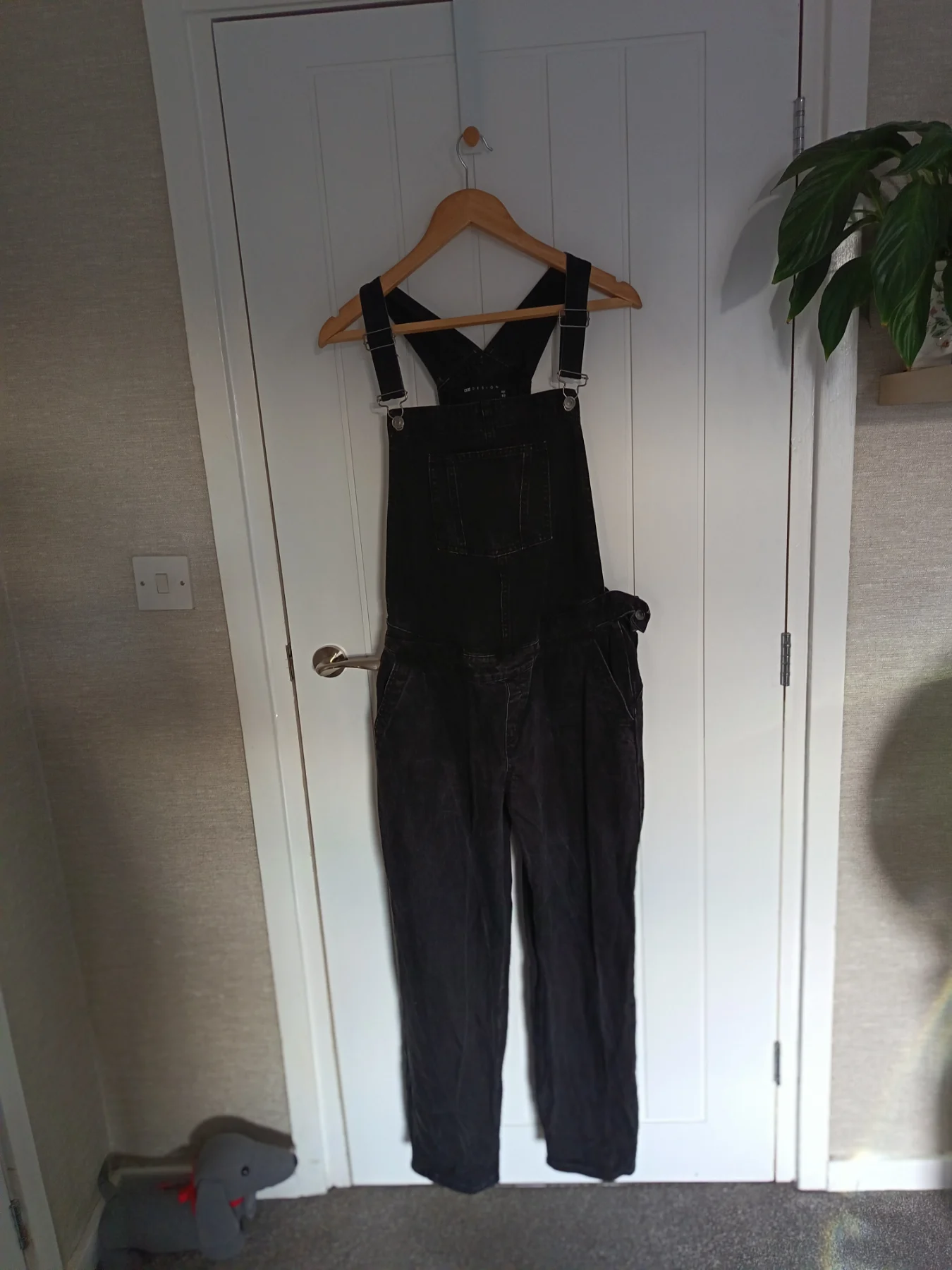 Woman's denim dungarees size 12