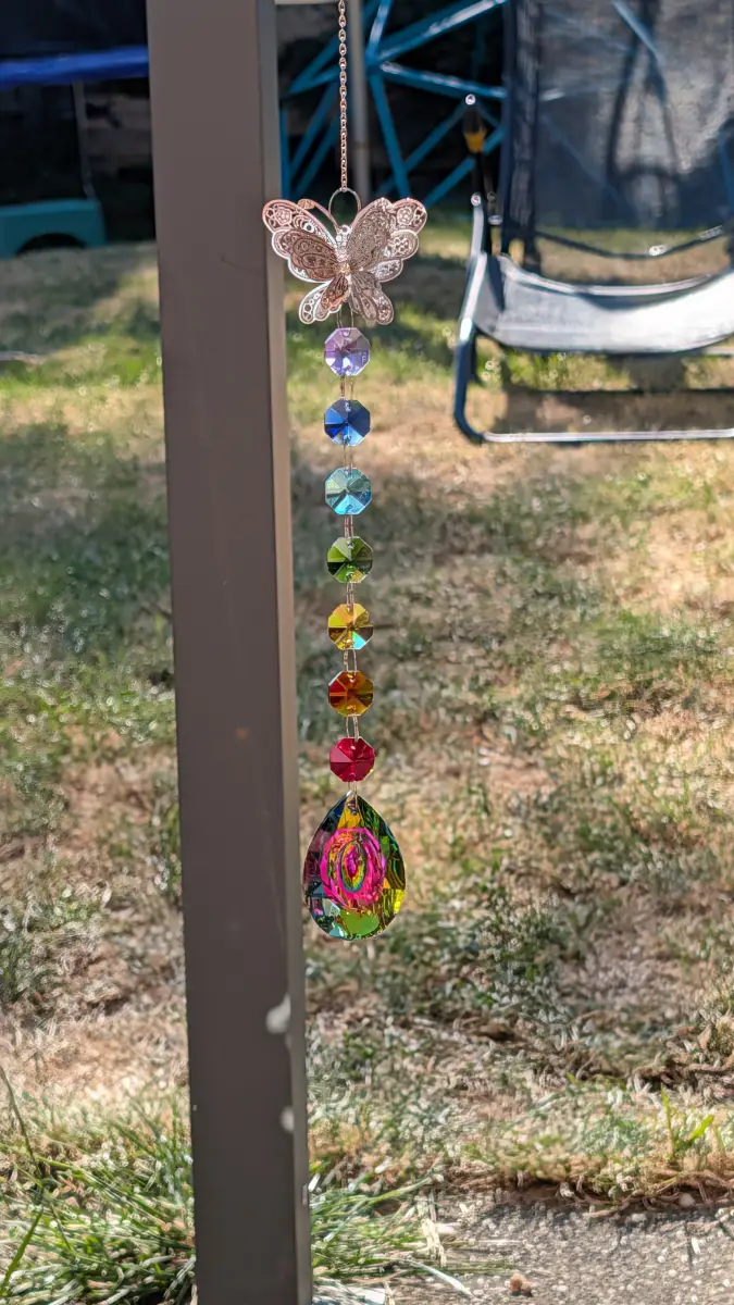 3D butterfly sun catcher