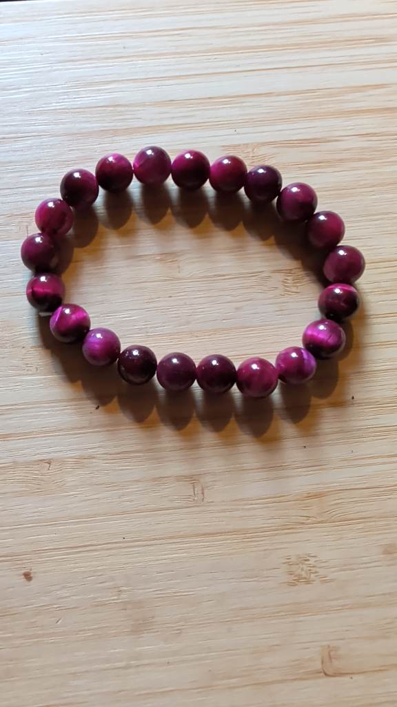 Pink Tiger eye bracelet