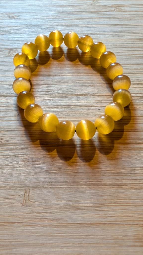 Orange tiger eye bracelet