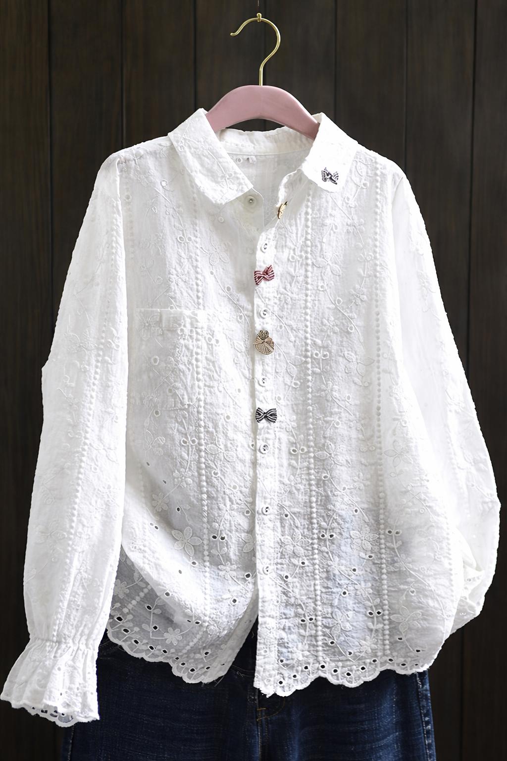 Embroidery Elegance shirt