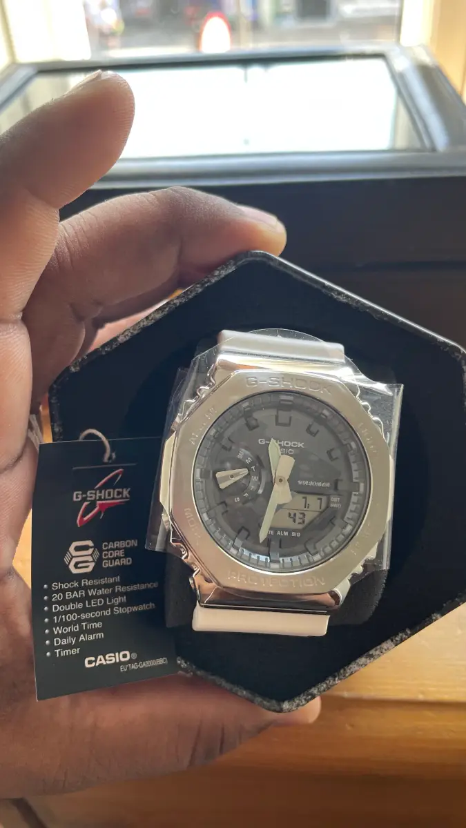 Casio G-Shock Classic GM-2100WS-7AER – Unworn with Original Box & Tags