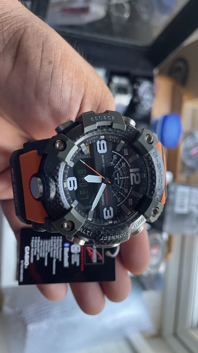 Casio G-Shock Mudmaster Master of G GGB100 – Unworn | Complete Set | Orange