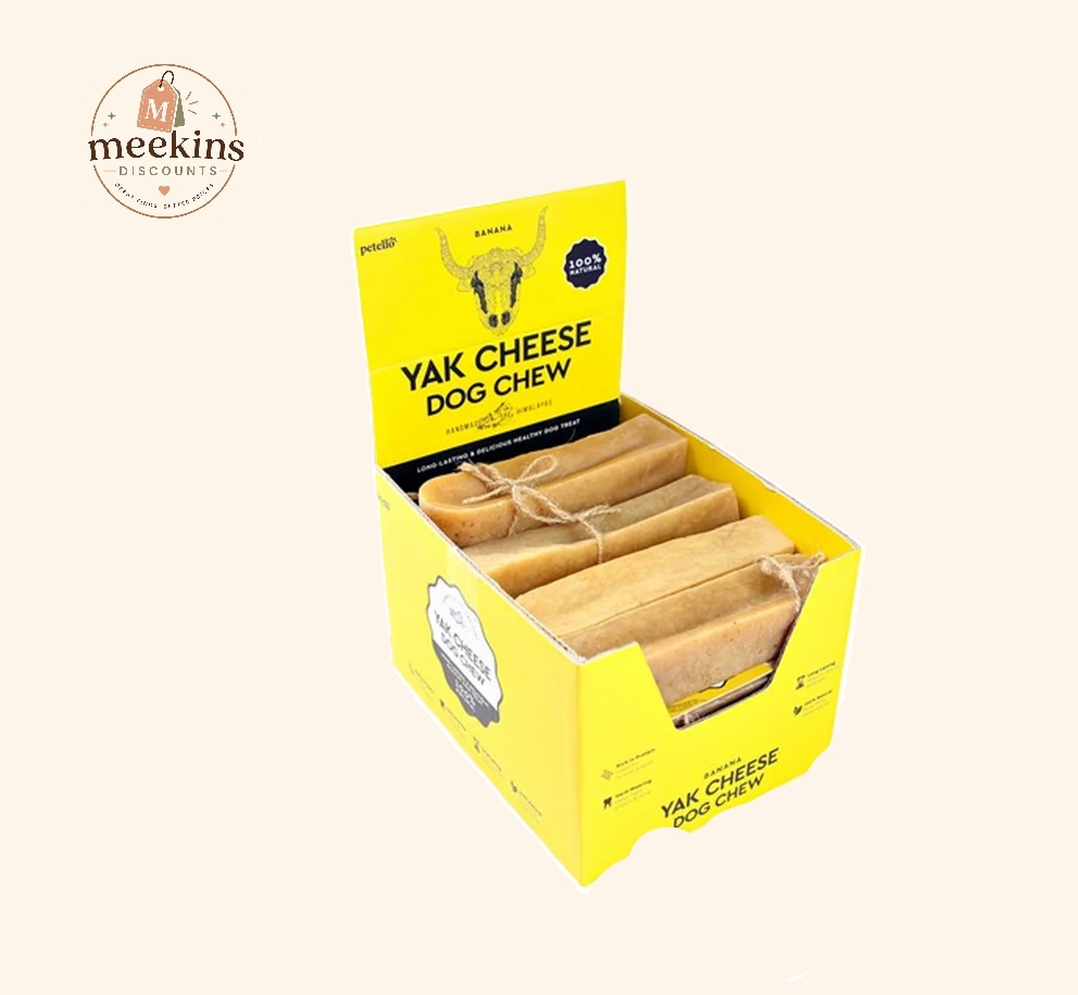 Petello Yak Cheese with Banana Dog Chew 155g