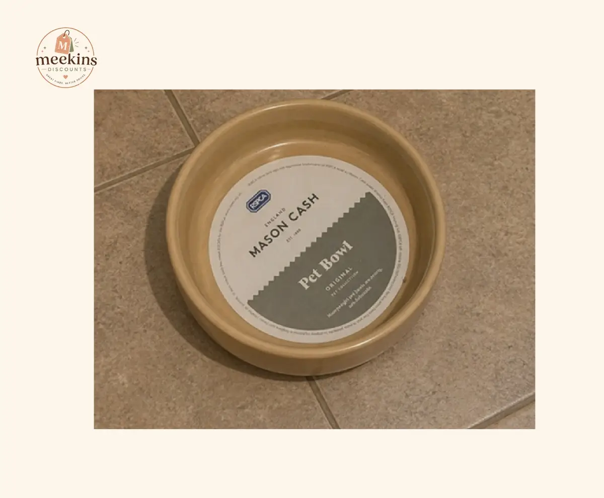 Mason Cash Cat Saucer – Durable Stoneware Pet Dish