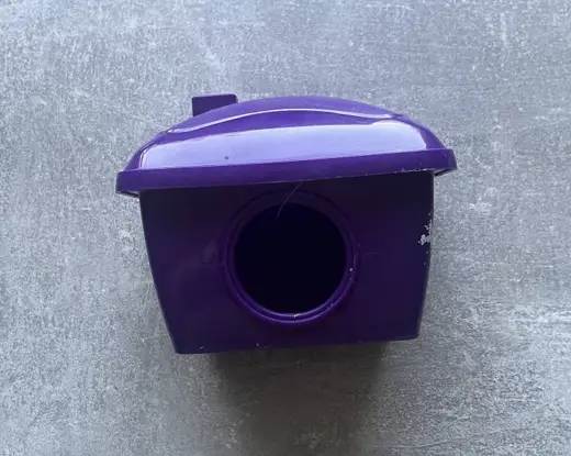 Small Animal Plastic Hideaway House – Purple