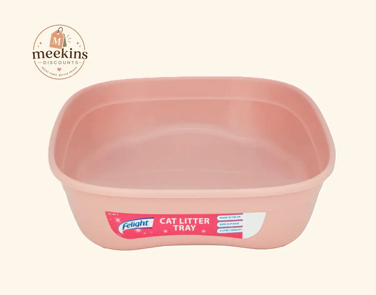 Felight Cat Litter Tray – Pink