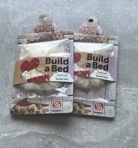 2 x Super Soft Kapok – Build a Bed Small Animal Nesting Material