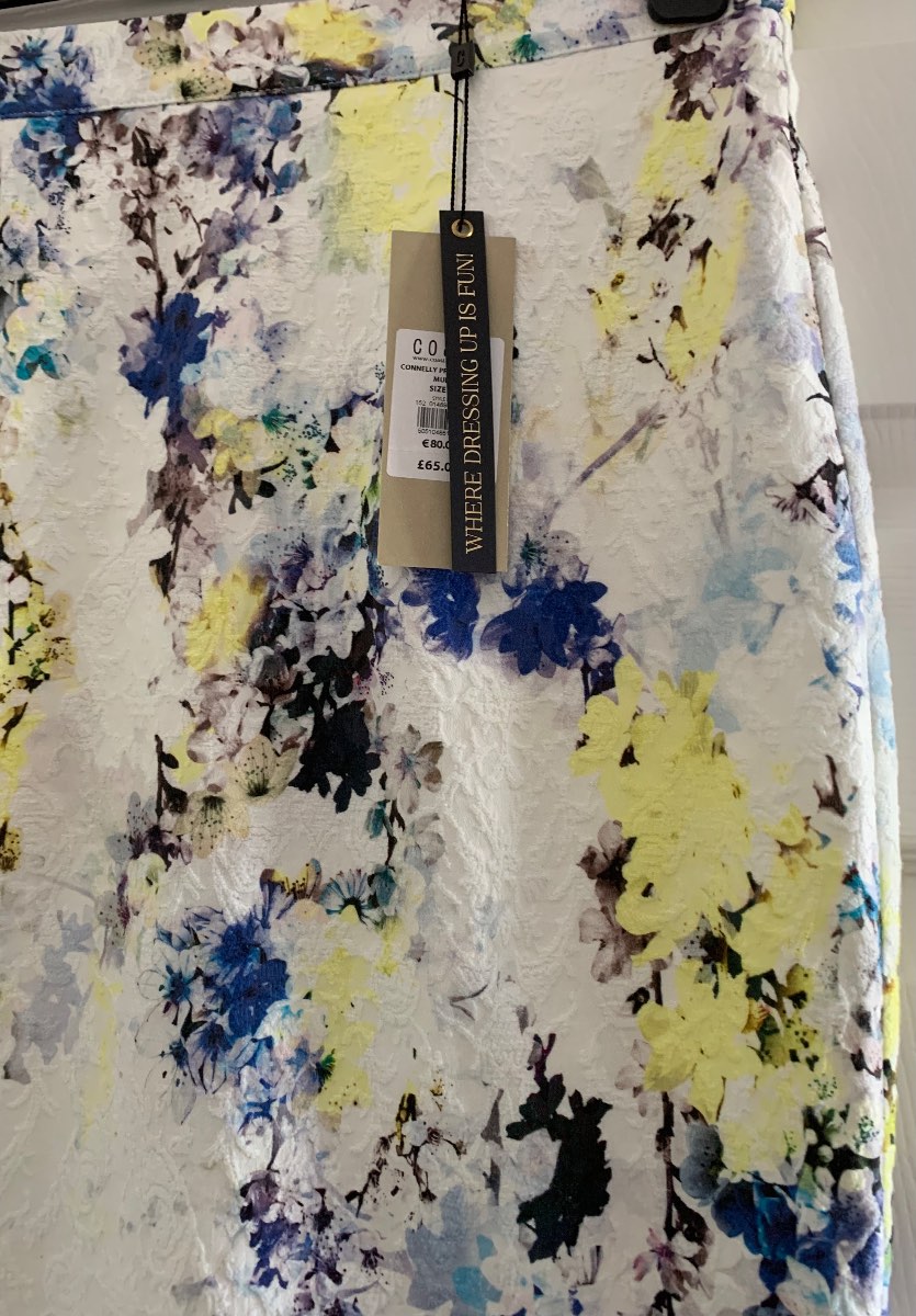 Coast Floral Jacquard Pencil Skirt size 22