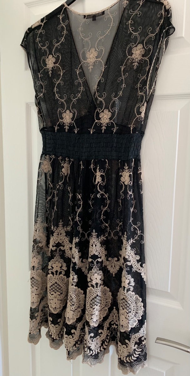 Hale Bob embroidery dress size small