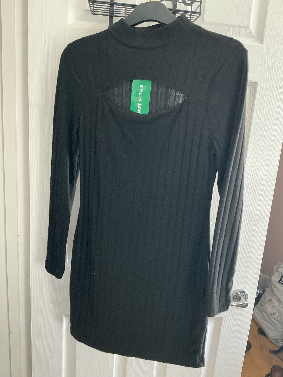Black knee high dress