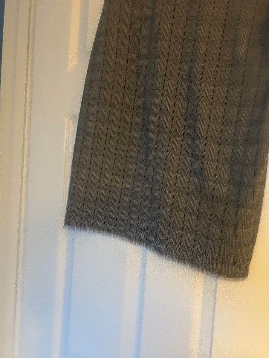 Black and white chekered skirt