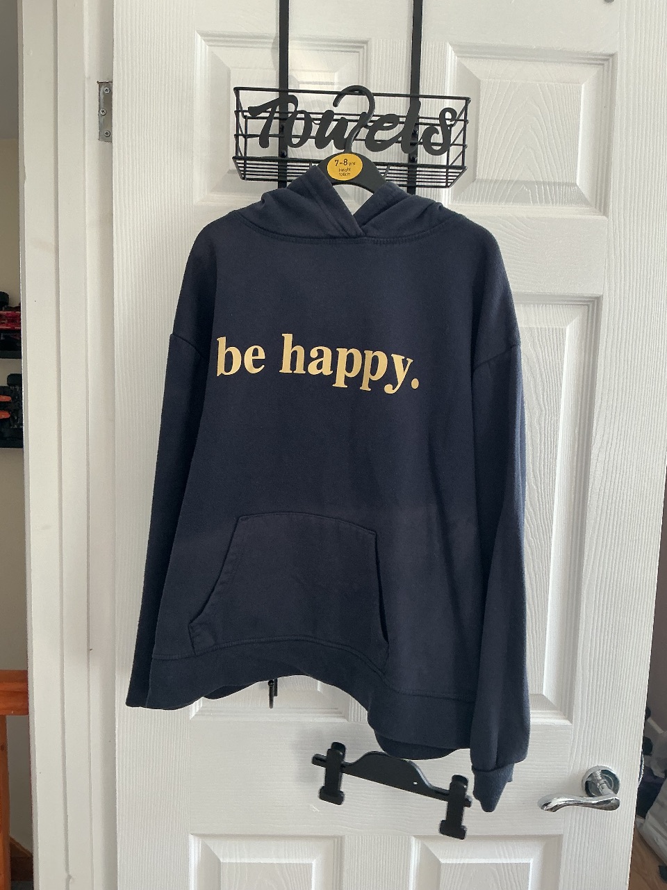 Blue be happy jumper