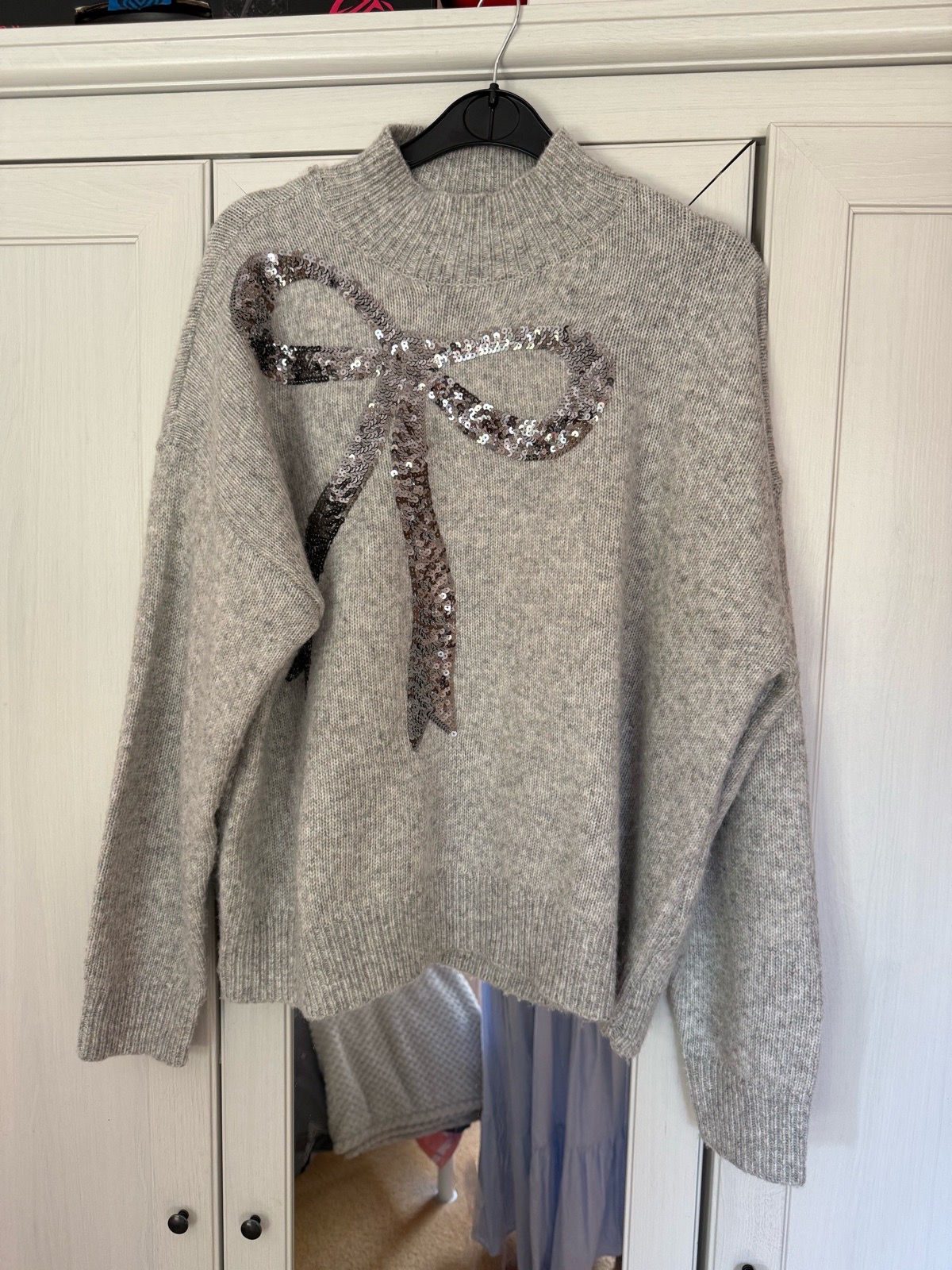 F&F Grey Jumper Size UK S
