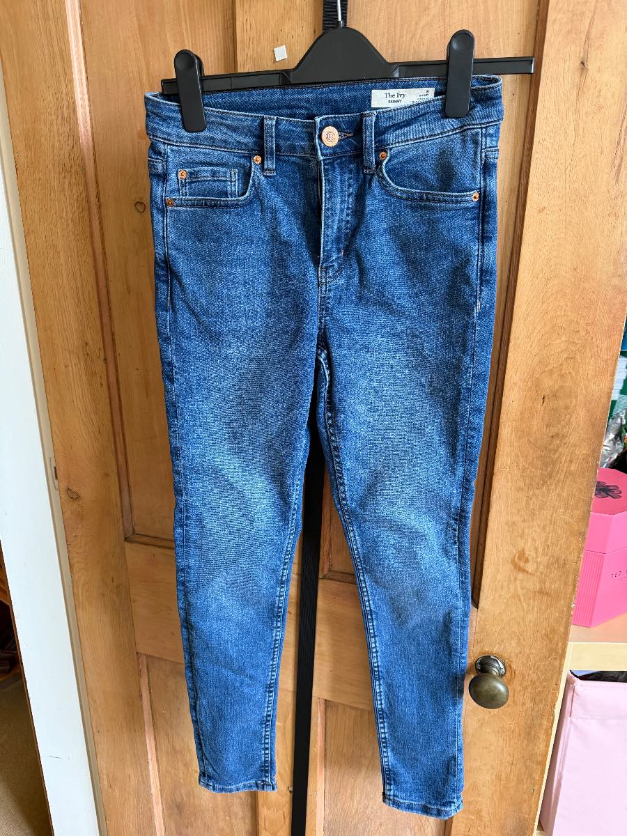 M&S The Ivy Skinny Jeans Size UK 8