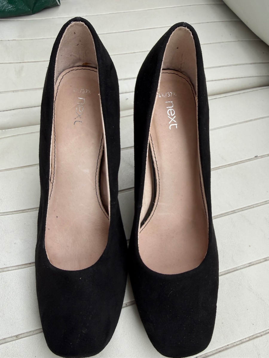 Next Black Heels Size 4.5