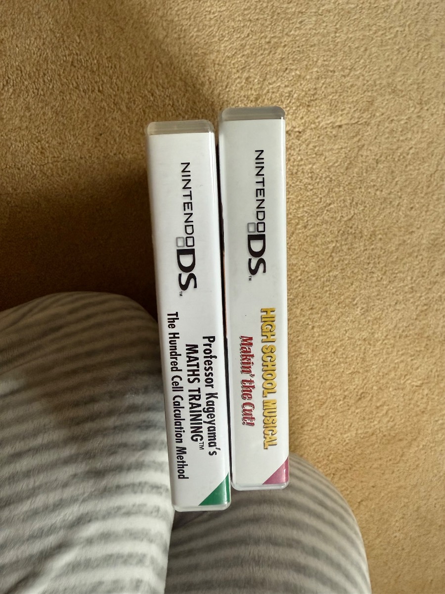 Bundle of 2 Nintendo DS Games High School Musical Maths Training