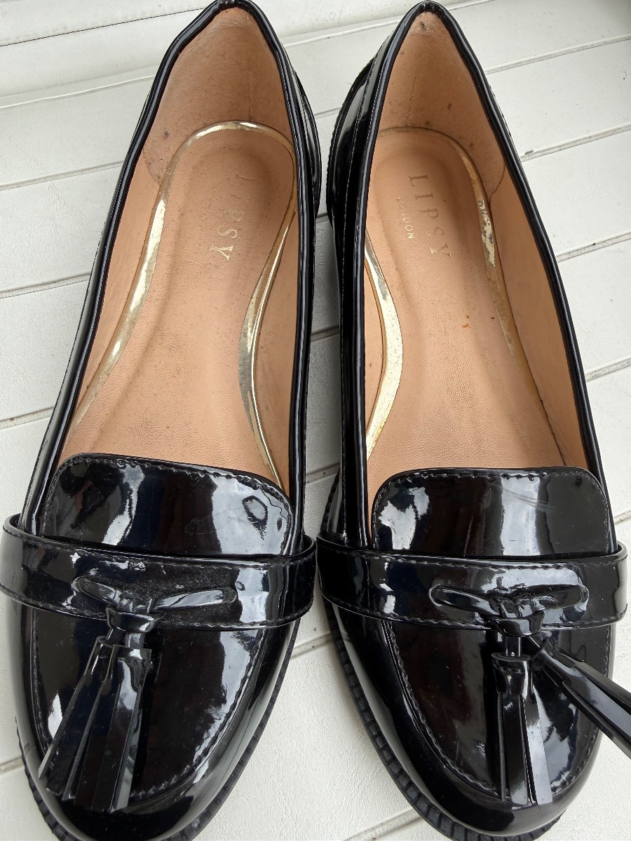 Lipsy Tassle Flats Size UK 4