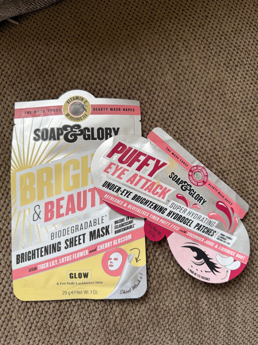 Soap & Glory Bundle Face Mask And Eye Patch