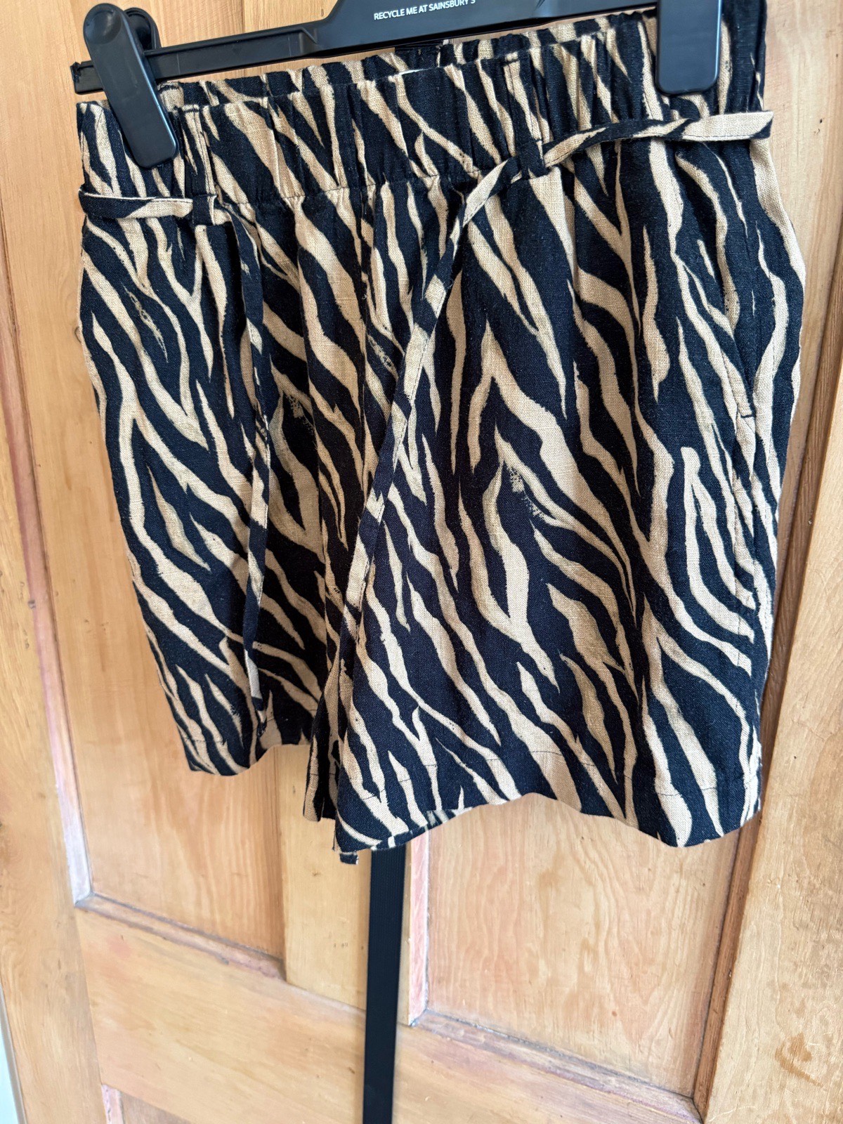 Next Animal Print Shorts Size UK 6