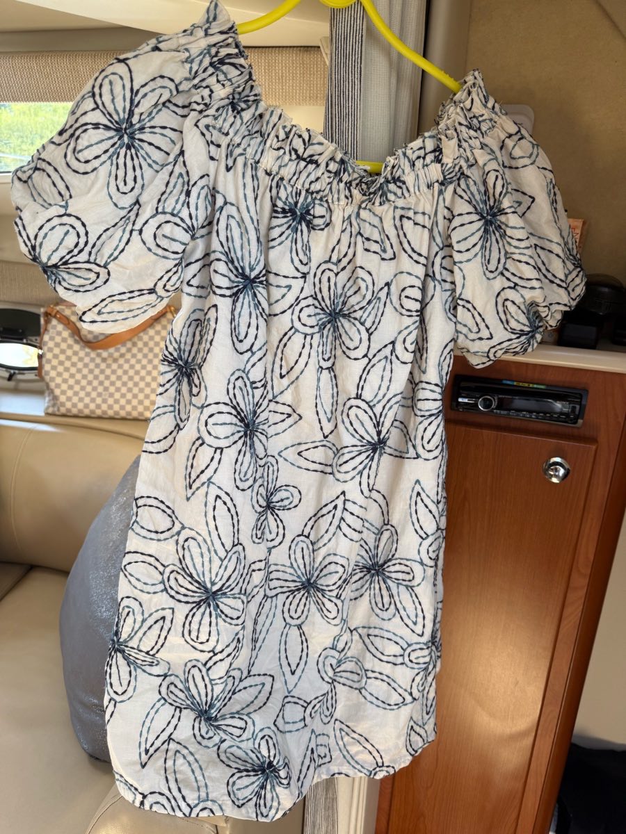 Next Off Shoulder Dress Size UK 10