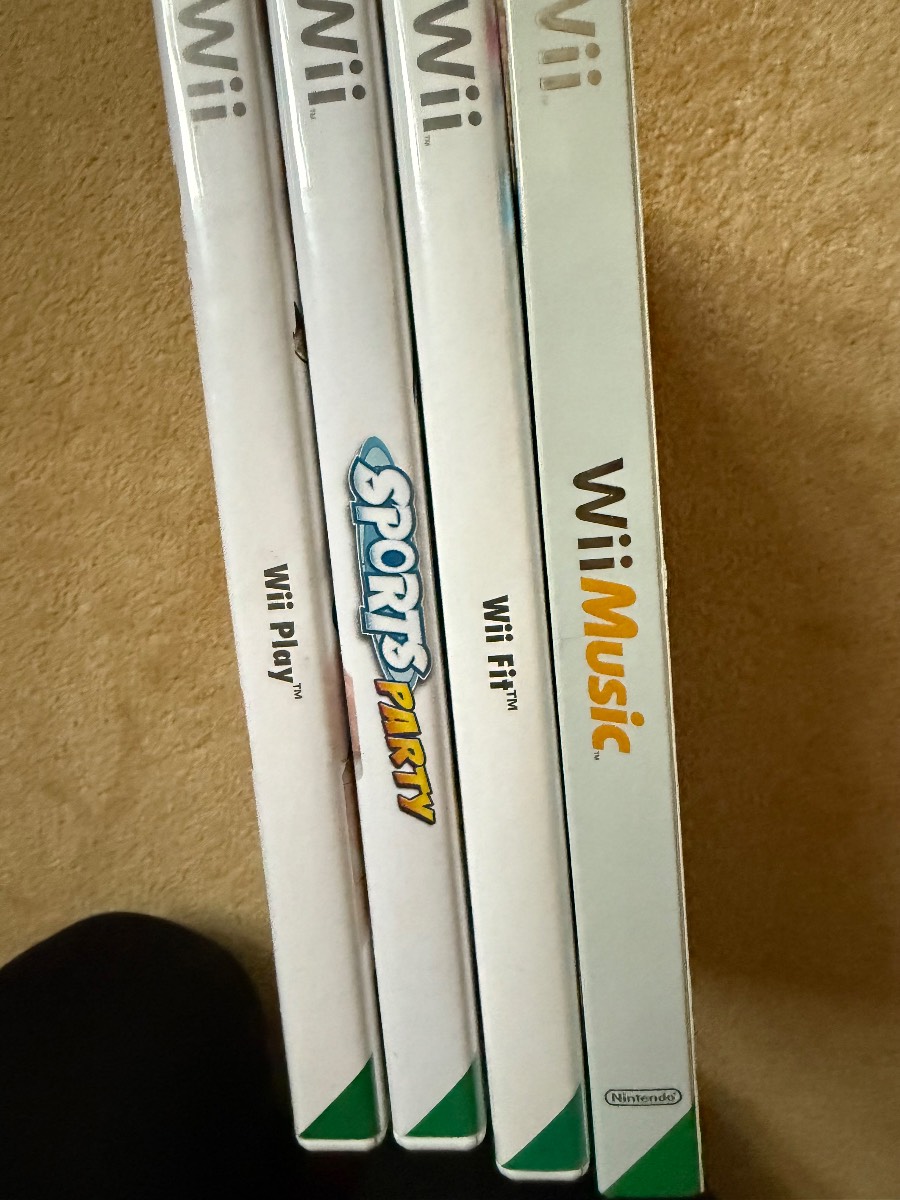 Wii Games Bundle (sports/music/fitness!)