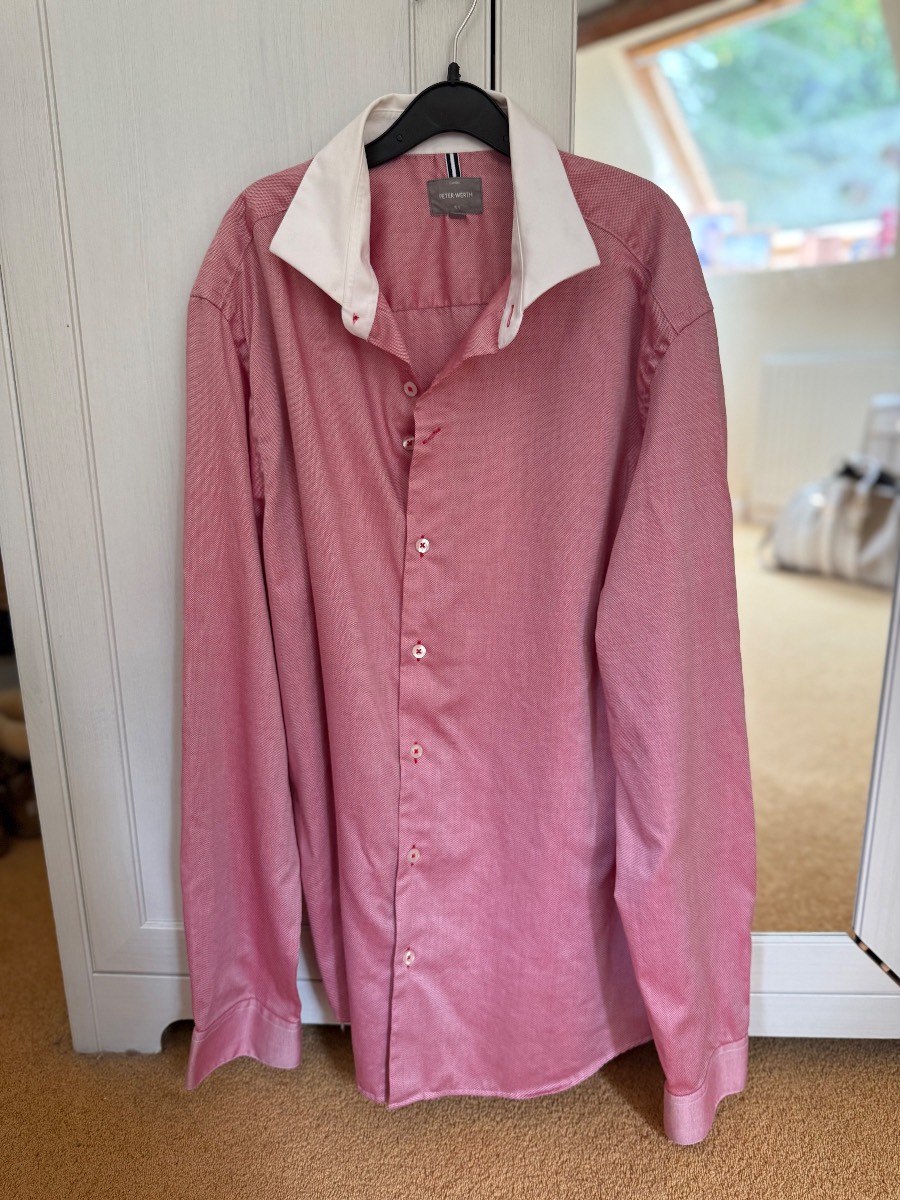 Peter Werth Pink Shirt Size XL