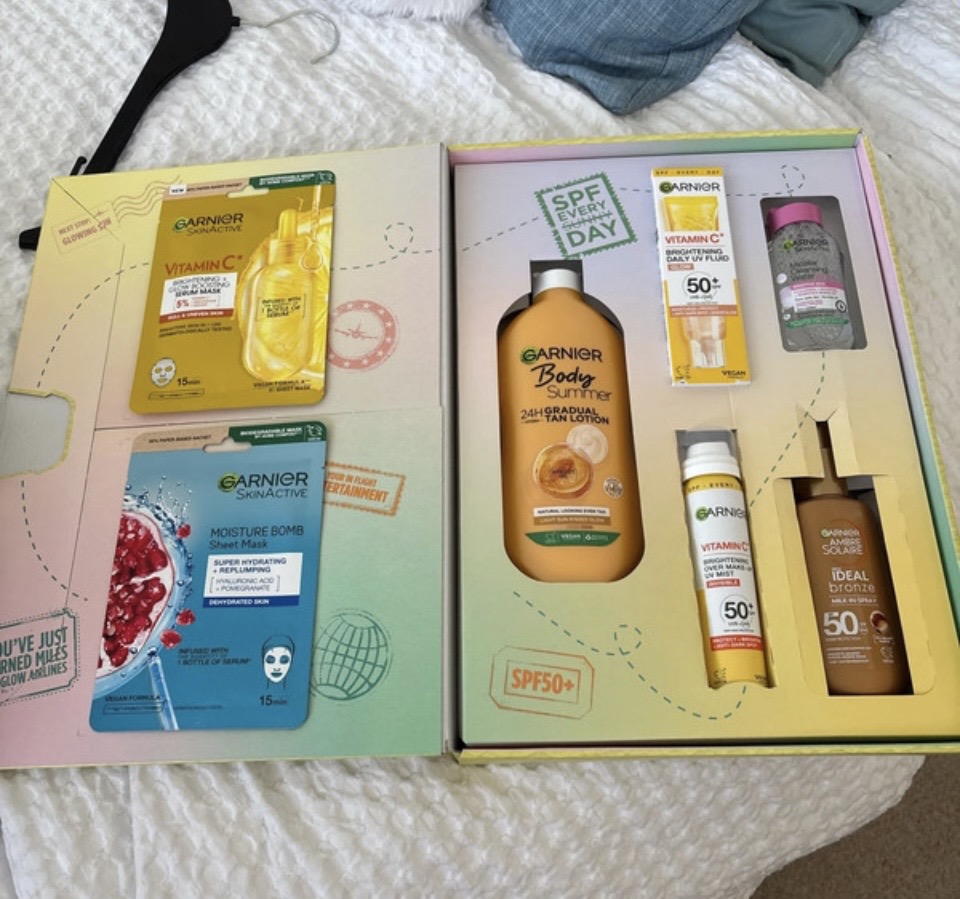 Garnier Glow Getter Passport Makeup Set Vitamin C, Summer Glow, 7-Piece