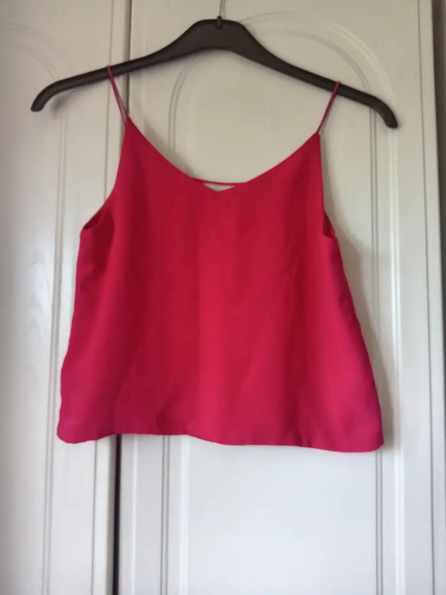 pink cami top size small