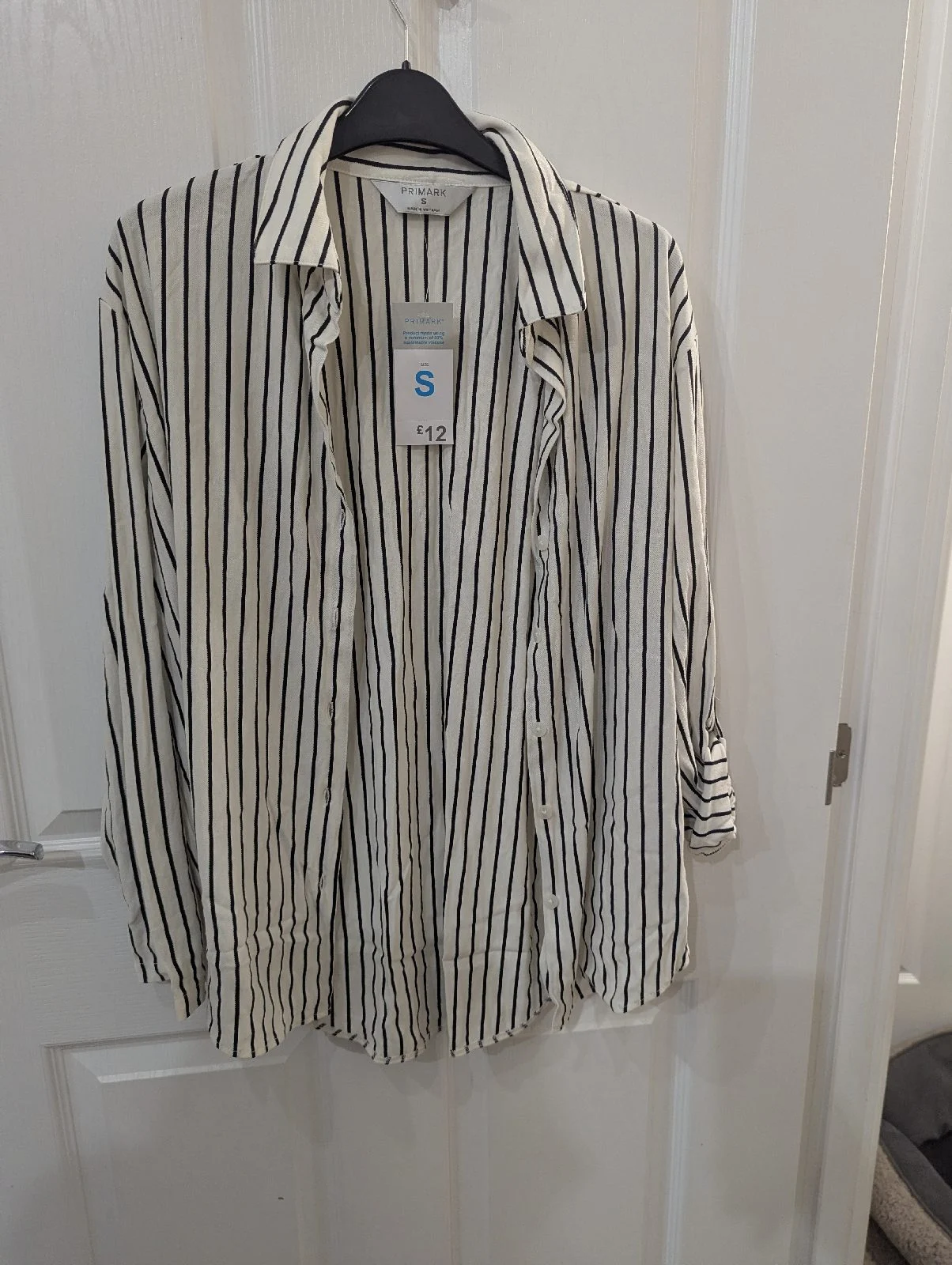 Black and white stripped shirt