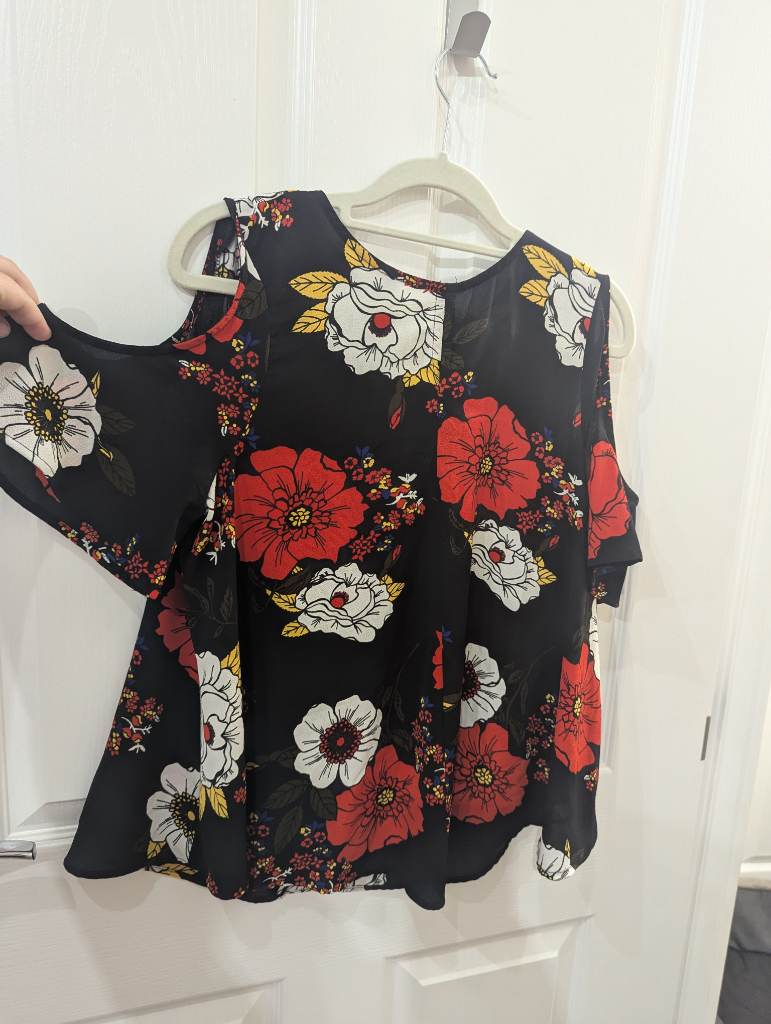 Papaya floral blouse size 10