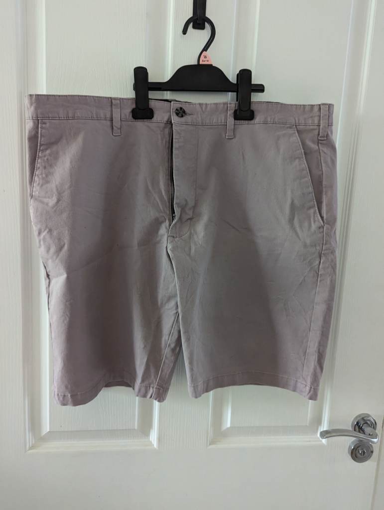 M&S Lavender Chino Shorts