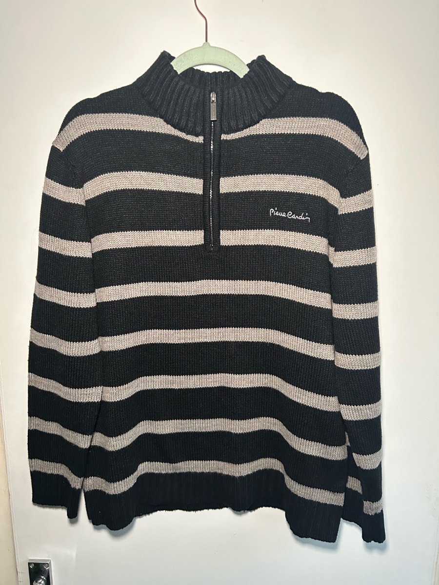 Pierre Cardin 1/4 zip jumper size M