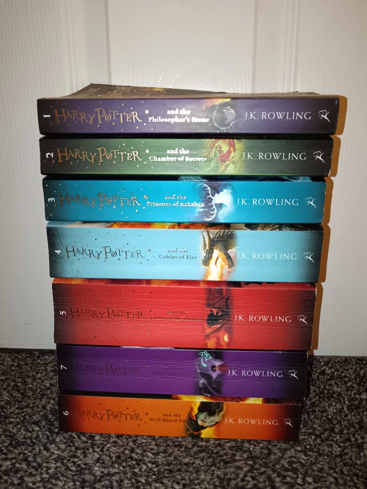 Harry Potter Complete Paperback Book Set 1-7