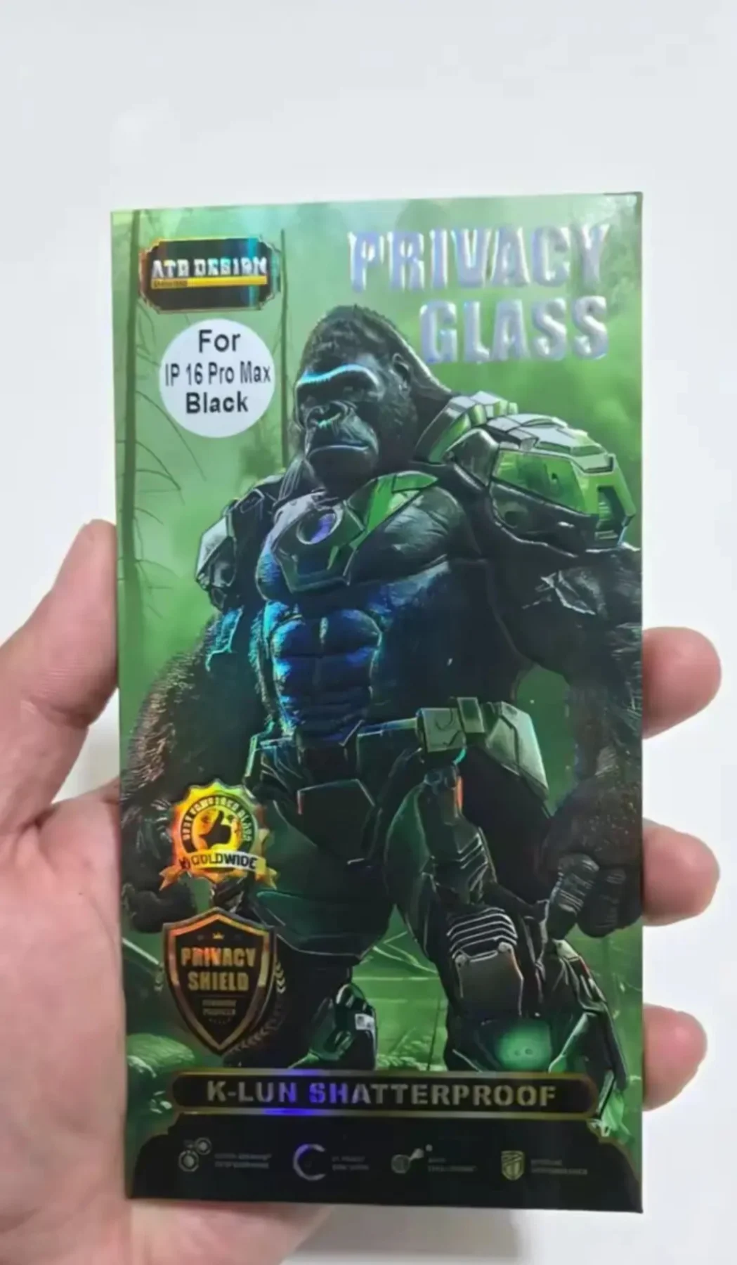 4Pack Premium Anti Spy Screen Protector